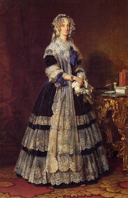 Franz Xaver Winterhalter Queen Marie Amelie oil painting image